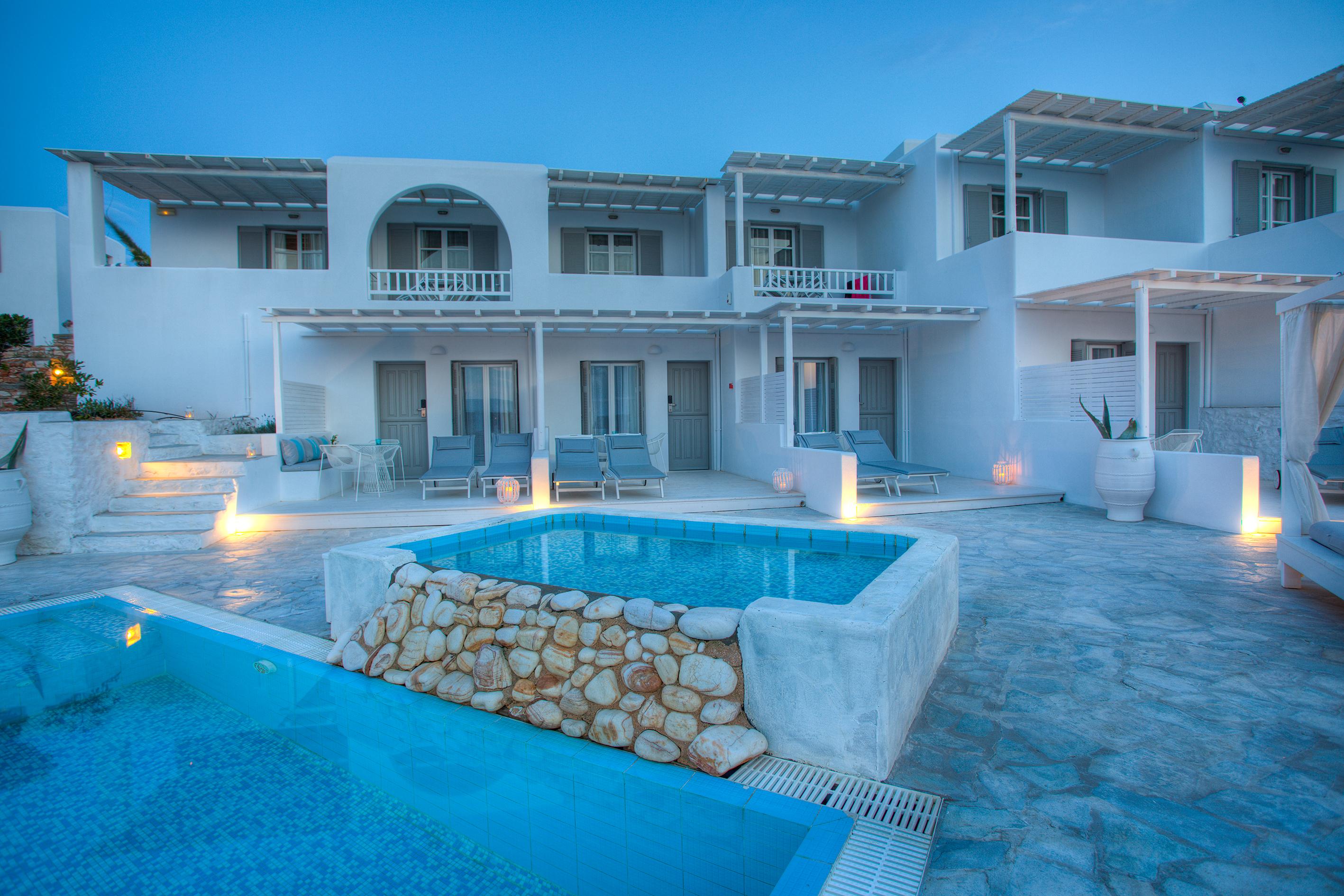 Andronis Minois Hotel Parasporos Ngoại thất bức ảnh